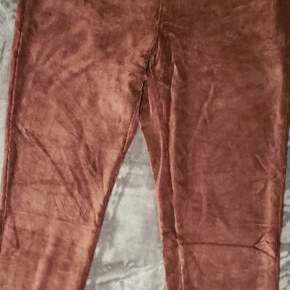 Women's Corduroy Leggings size XL